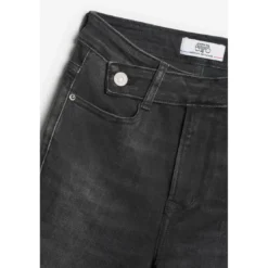 Le Temps des CerisesJeans fille, regular, droit 400/14, longueur 34 noir en coton