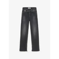 Le Temps des CerisesJeans fille, regular, droit 400/14, longueur 34 noir en coton