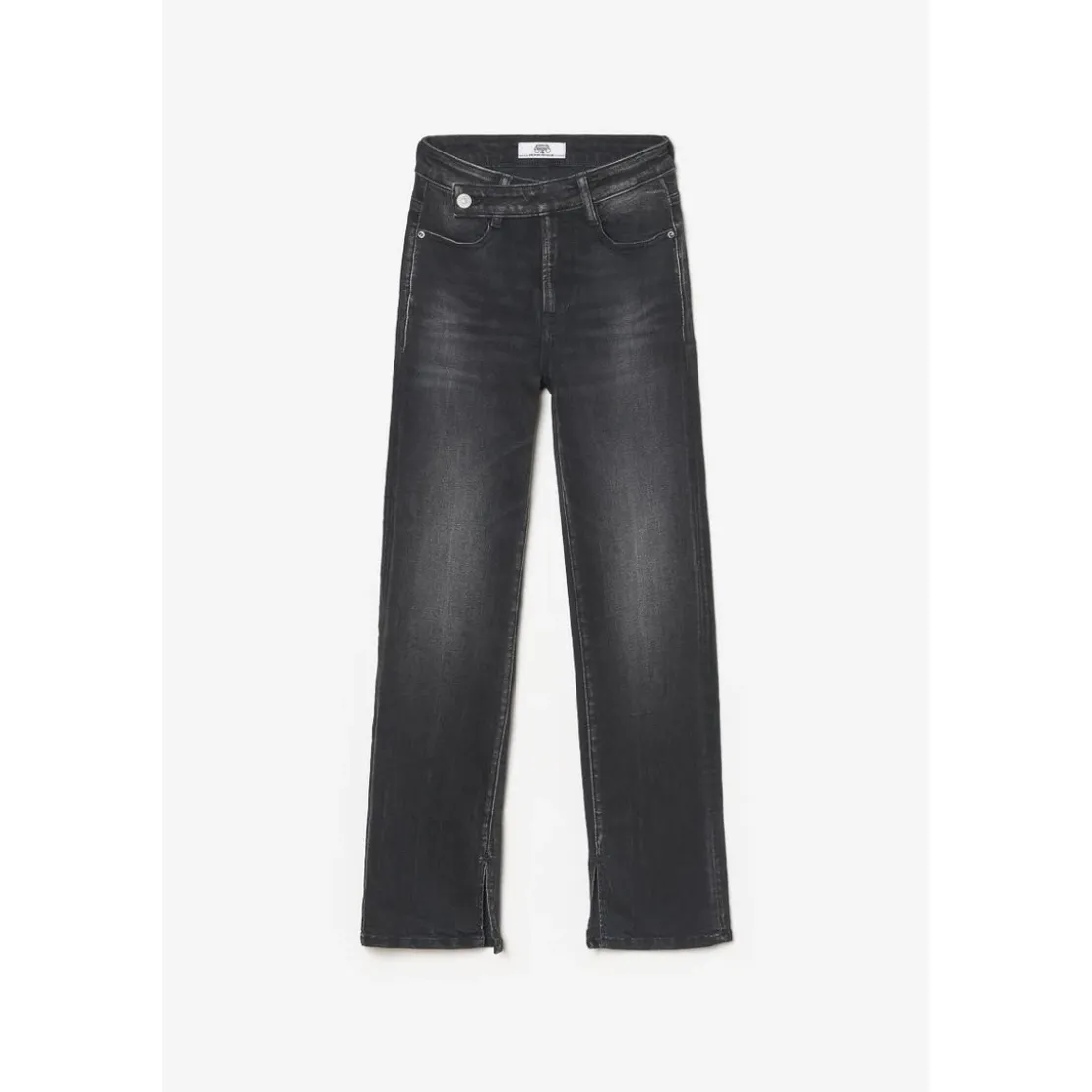 Le Temps des CerisesJeans fille, regular, droit 400/14, longueur 34 noir en coton