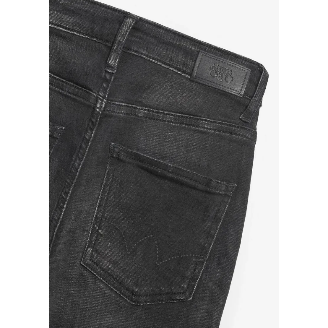 Le Temps des CerisesJeans fille, regular, droit 400/14, longueur 34 noir en coton