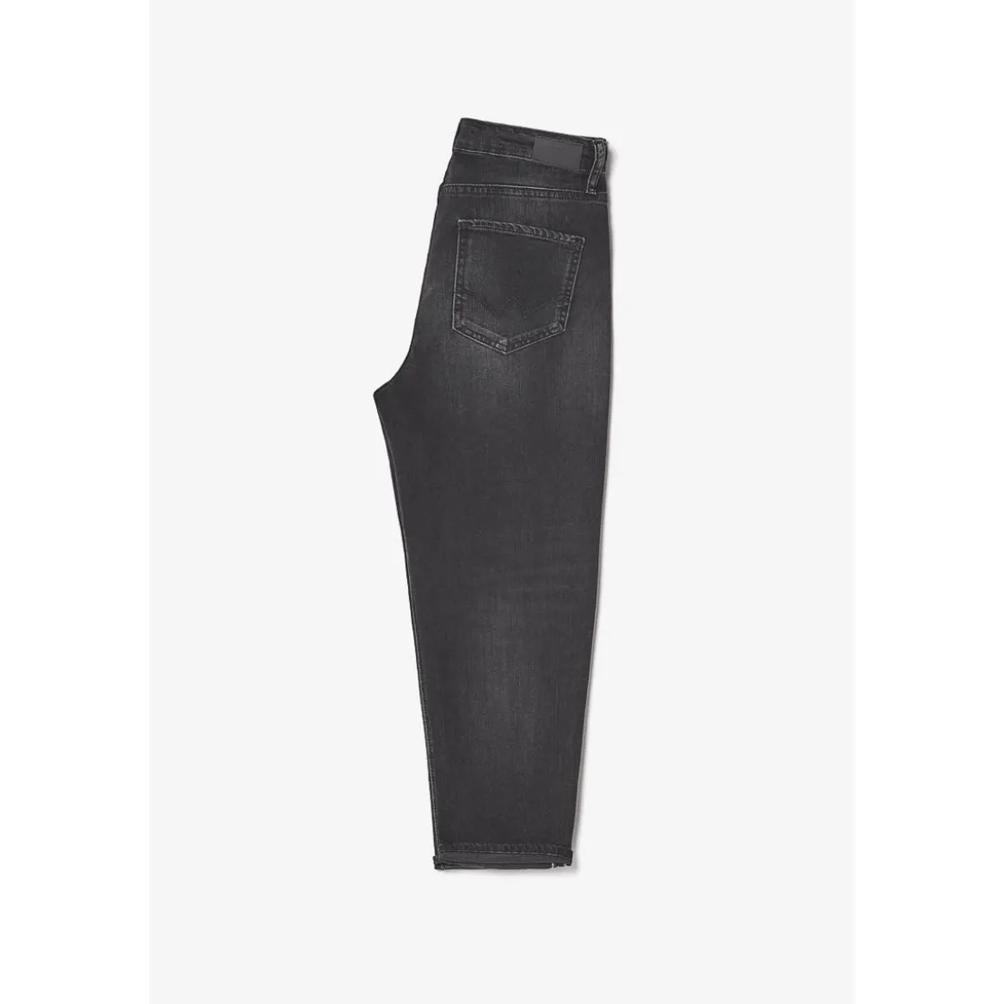 Le Temps des CerisesJeans fille, loose, large COSA - Noir en coton
