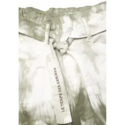 Le Temps des CerisesJeans fille, loose, large MILINA, longueur 34 vert