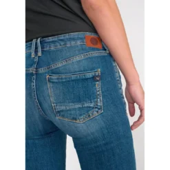 Le Temps des CerisesJeans flare, très évasé , longueur 34 bleu Gaia