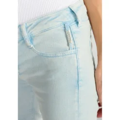 Le Temps des CerisesJeans flare, très évasé PULP high flare, longueur 34 bleu Iris en coton