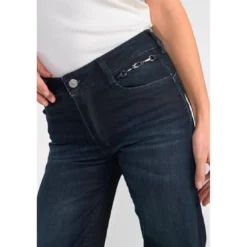 Le Temps des CerisesJeans flare, très évasé PULP high flare, longueur 34 bleu Luna