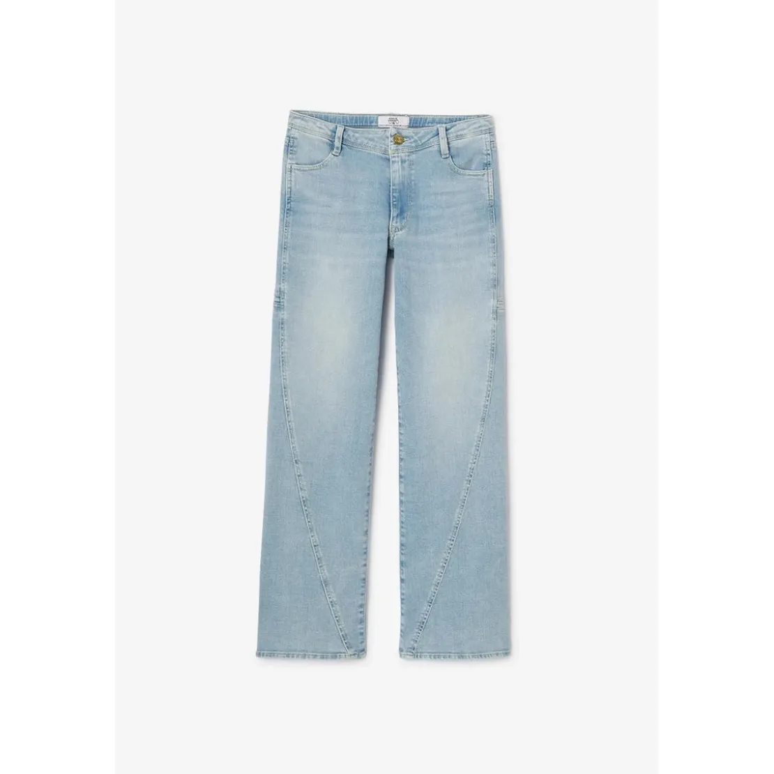 Le Temps des CerisesJeans flare, très évasé, longueur 34 bleu Xena
