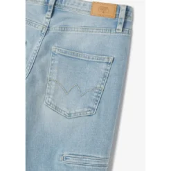 Le Temps des CerisesJeans flare, très évasé, longueur 34 bleu Xena