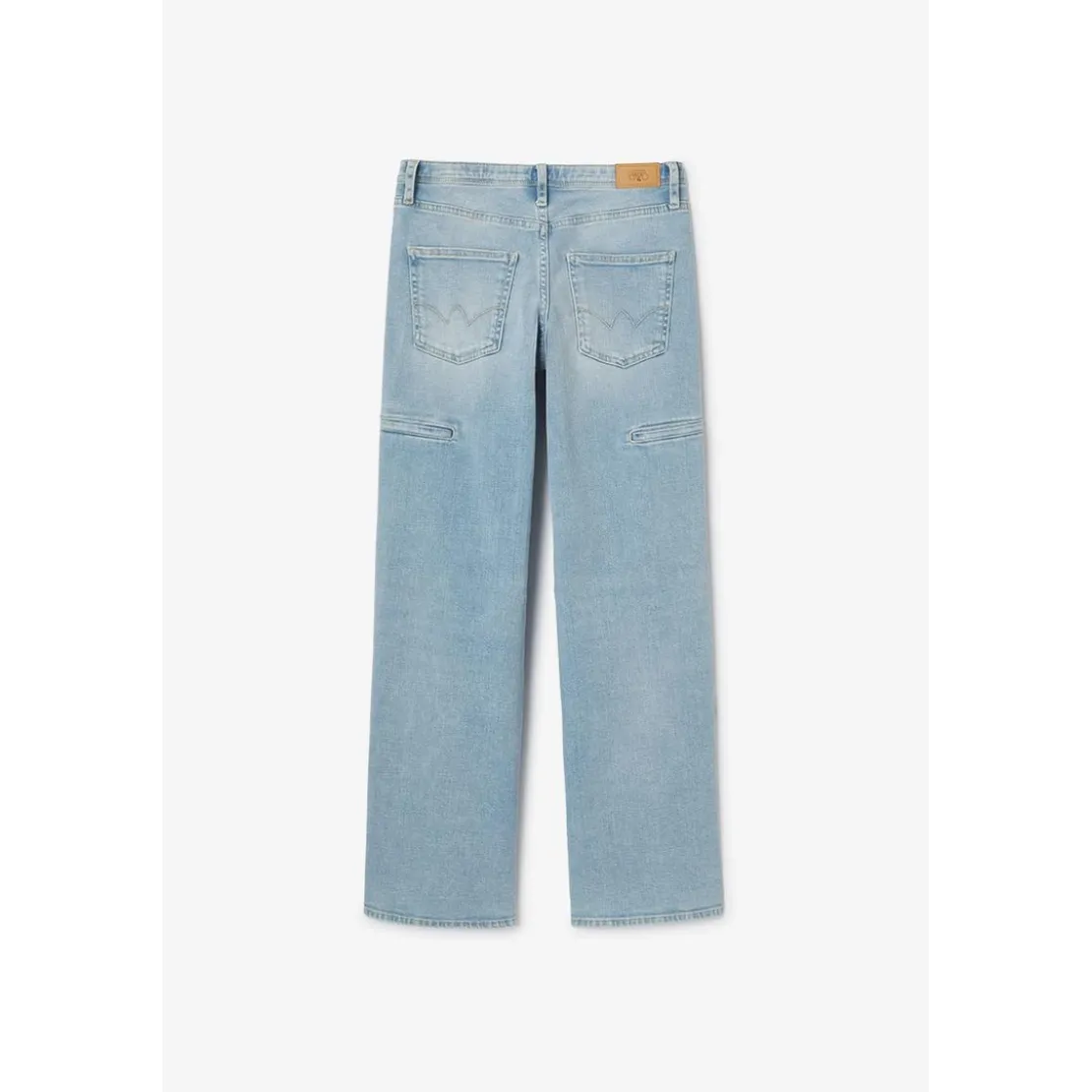 Le Temps des CerisesJeans flare, très évasé, longueur 34 bleu Xena