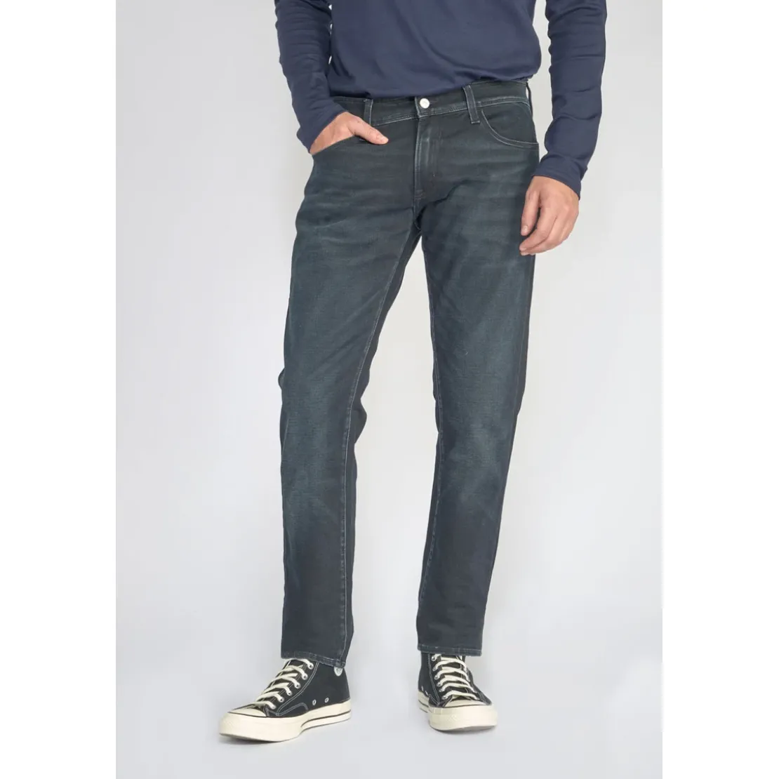 Le Temps des CerisesJeans Jogg 700/11 adjustedbleu-noir N°1 en coton