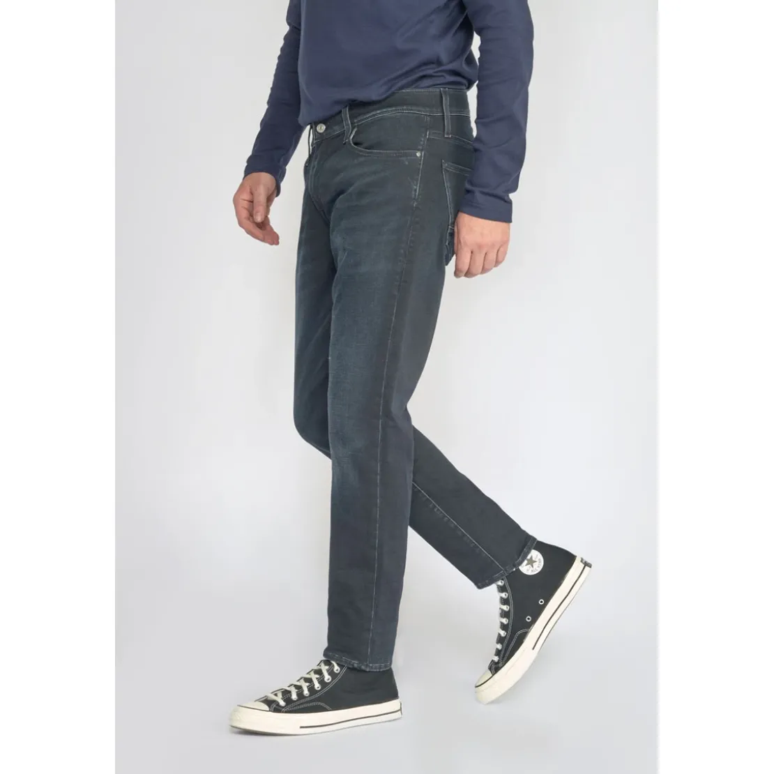 Le Temps des CerisesJeans Jogg 700/11 adjustedbleu-noir N°1 en coton