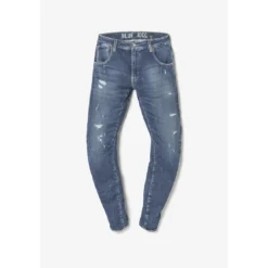 Le Temps des CerisesJeans 900/3 Jogg tapered arquédestroy bleu N°2 en coton