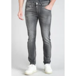 Le Temps des CerisesJean slim - Noir en coton