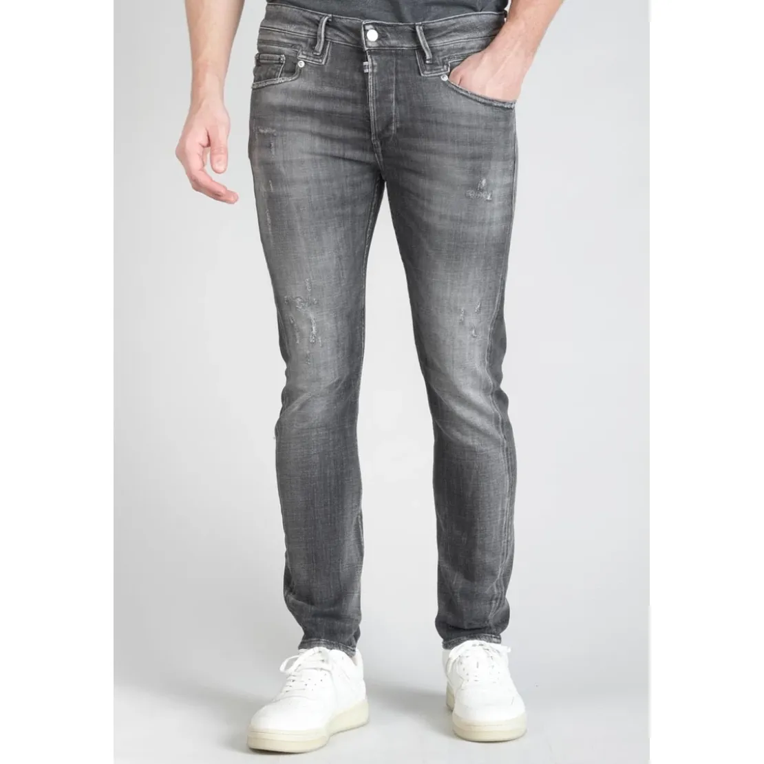 Le Temps des CerisesJean slim - Noir en coton