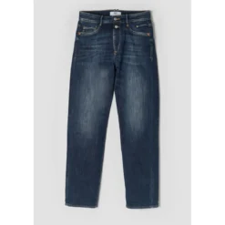 Le Temps des CerisesJeans mom 400/18, 7/8ème bleu en coton Dee