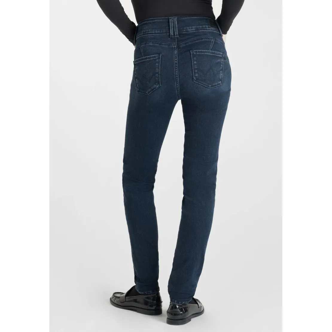 Le Temps des CerisesJeans push-up slim ULTRA PULP, longueur 34 bleu Vivi