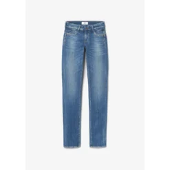 Le Temps des CerisesJeans push-up regular, droit PULP, longueur 34 bleu en coton Ana