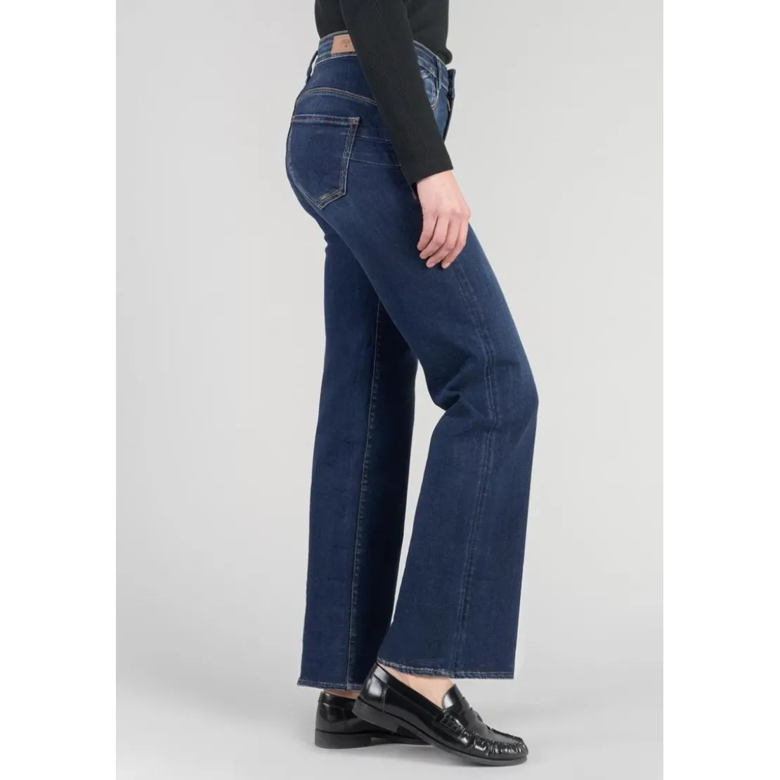 Le Temps des CerisesJeans push-up regular, droit taille haute PULP, 7/8ème bleu Alice