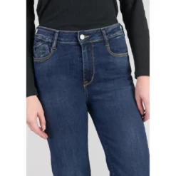 Le Temps des CerisesJeans push-up regular, droit taille haute PULP, 7/8ème bleu Alice