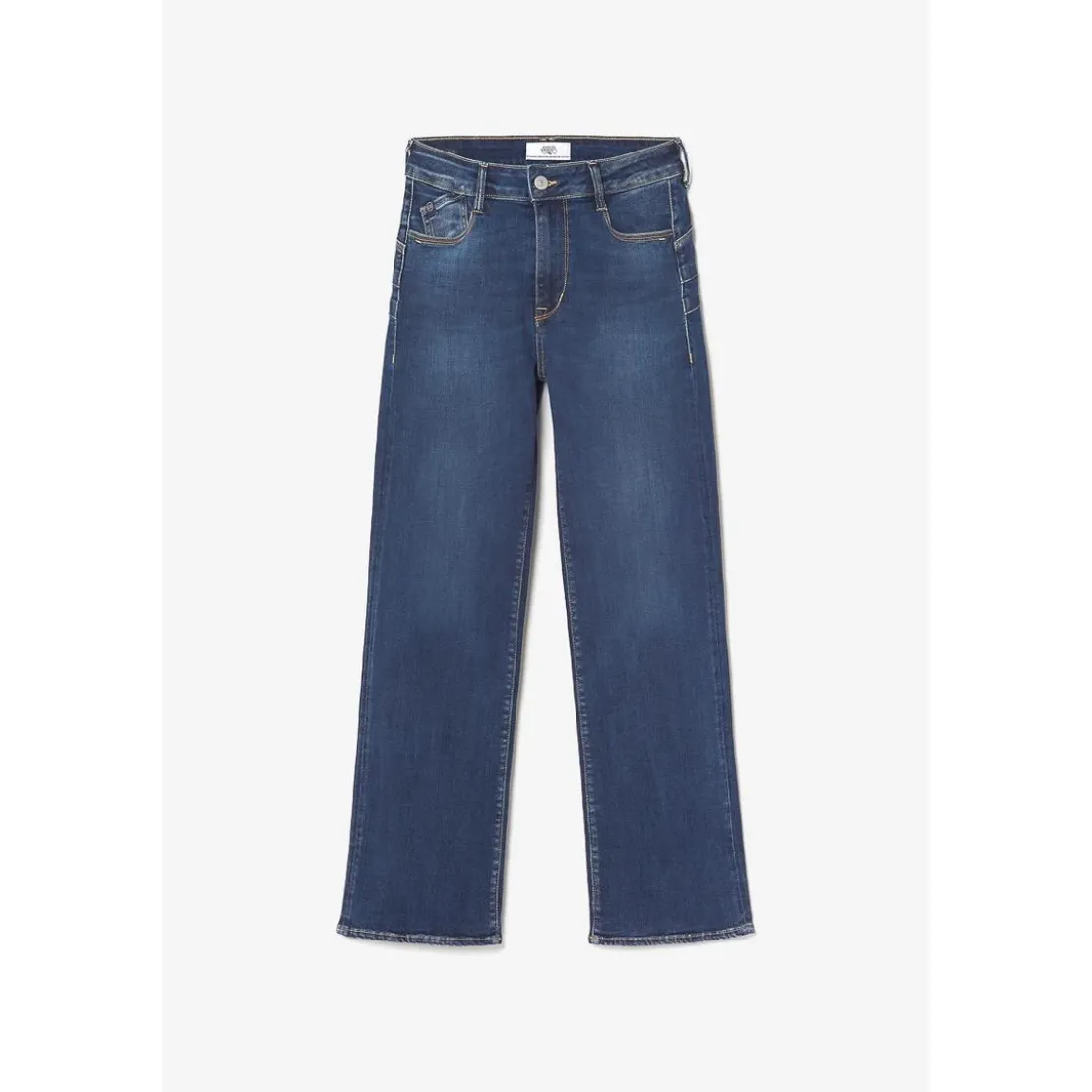 Le Temps des CerisesJeans push-up regular, droit taille haute PULP, 7/8ème bleu Alice