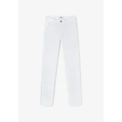 Le Temps des CerisesJeans push-up regular, droit taille haute PULP, longueur 34 blanc