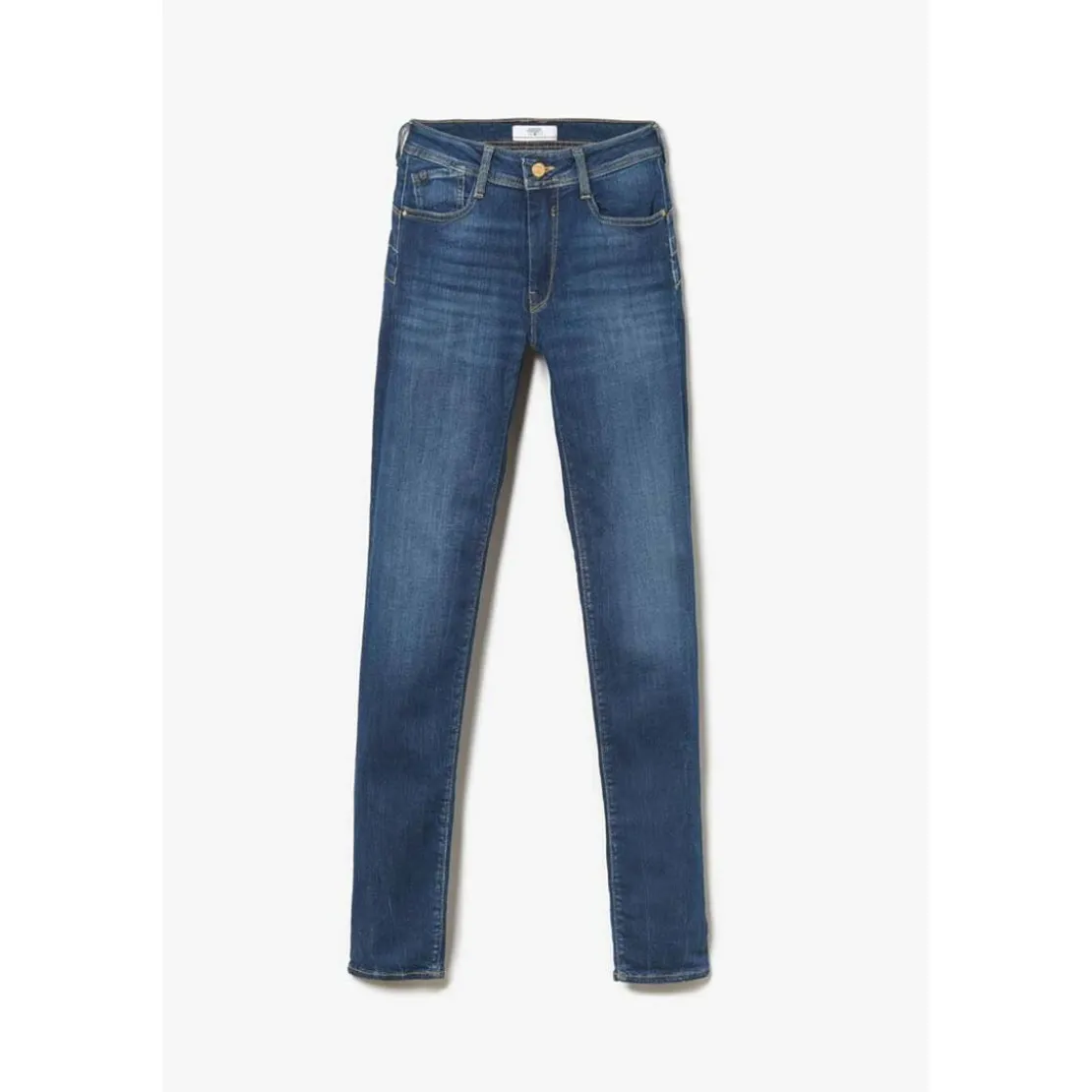 Le Temps des CerisesJeans push-up slim taille haute PULP, longueur 34 bleu Jade