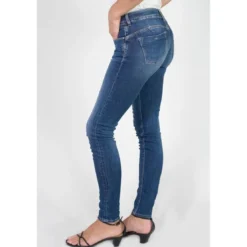 Le Temps des CerisesJeans push-up slim PULP, longueur 34 bleu Pax