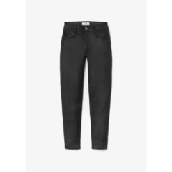 Le Temps des CerisesJeans push-up slim taille haute PULP, 7/8ème noir en coton Wren