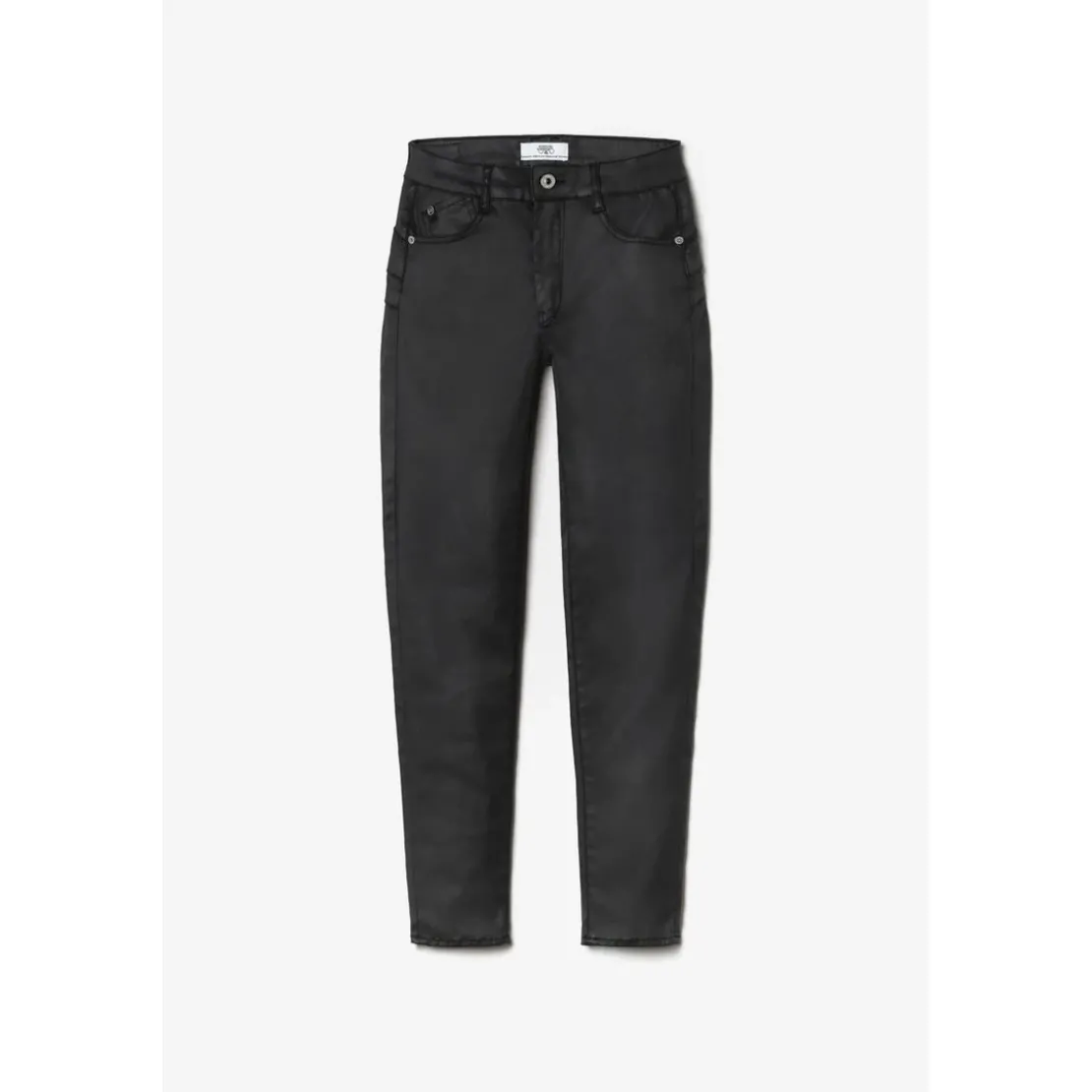Le Temps des CerisesJeans push-up slim taille haute PULP, 7/8ème noir en coton Wren