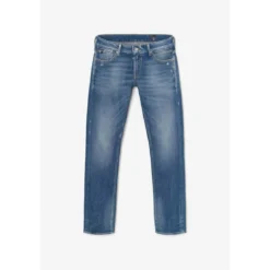 Le Temps des CerisesJeans regular Pazy 800/12, longueur 34 bleu en coton