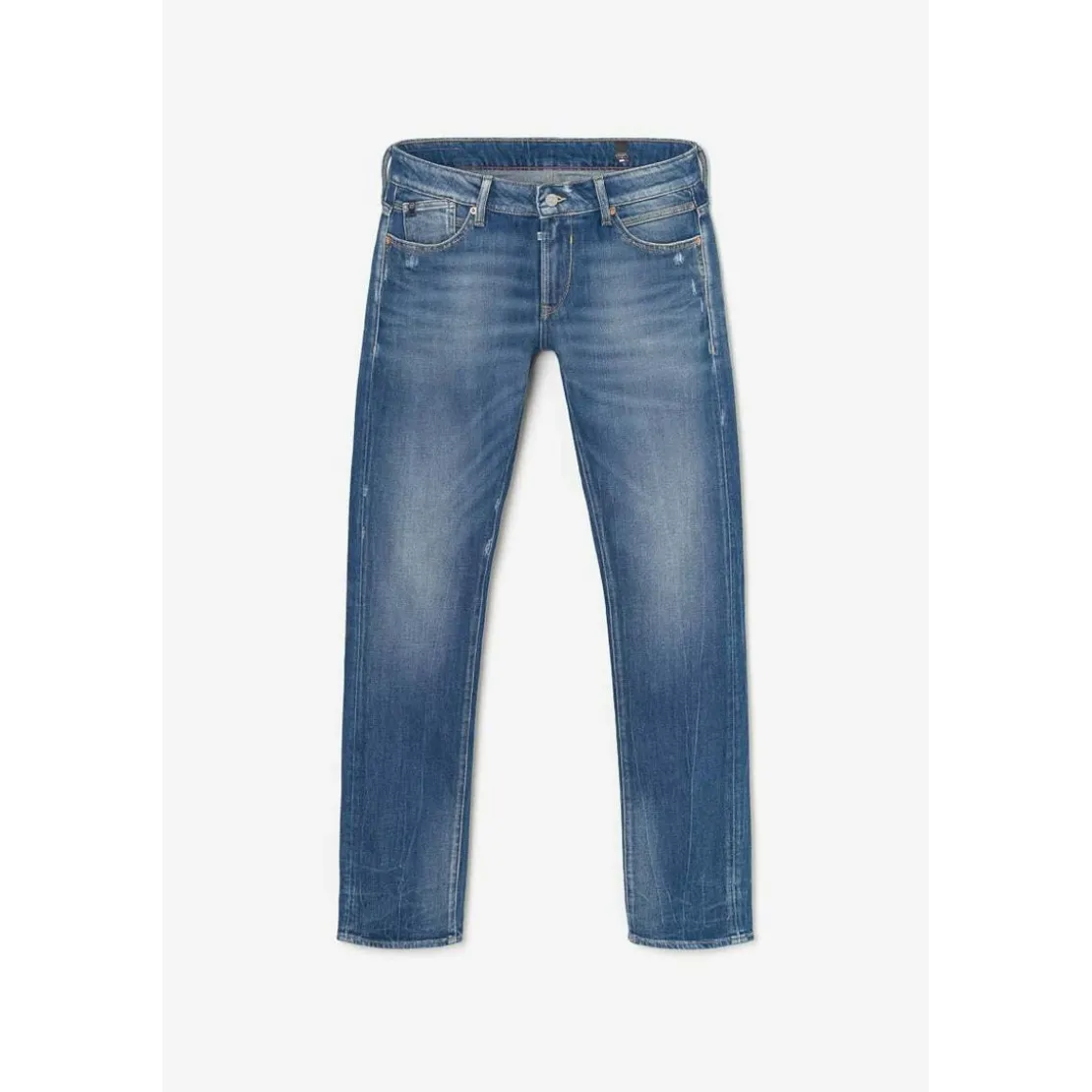 Le Temps des CerisesJeans regular Pazy 800/12, longueur 34 bleu en coton