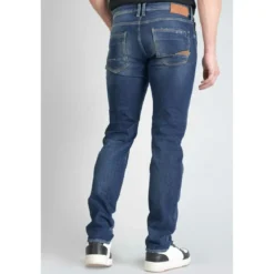 Le Temps des CerisesJeans regular, droit 700/17, longueur 34 bleu en coton