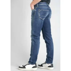 Le Temps des CerisesJeans regular, droit 700/17, longueur 34 bleu en coton