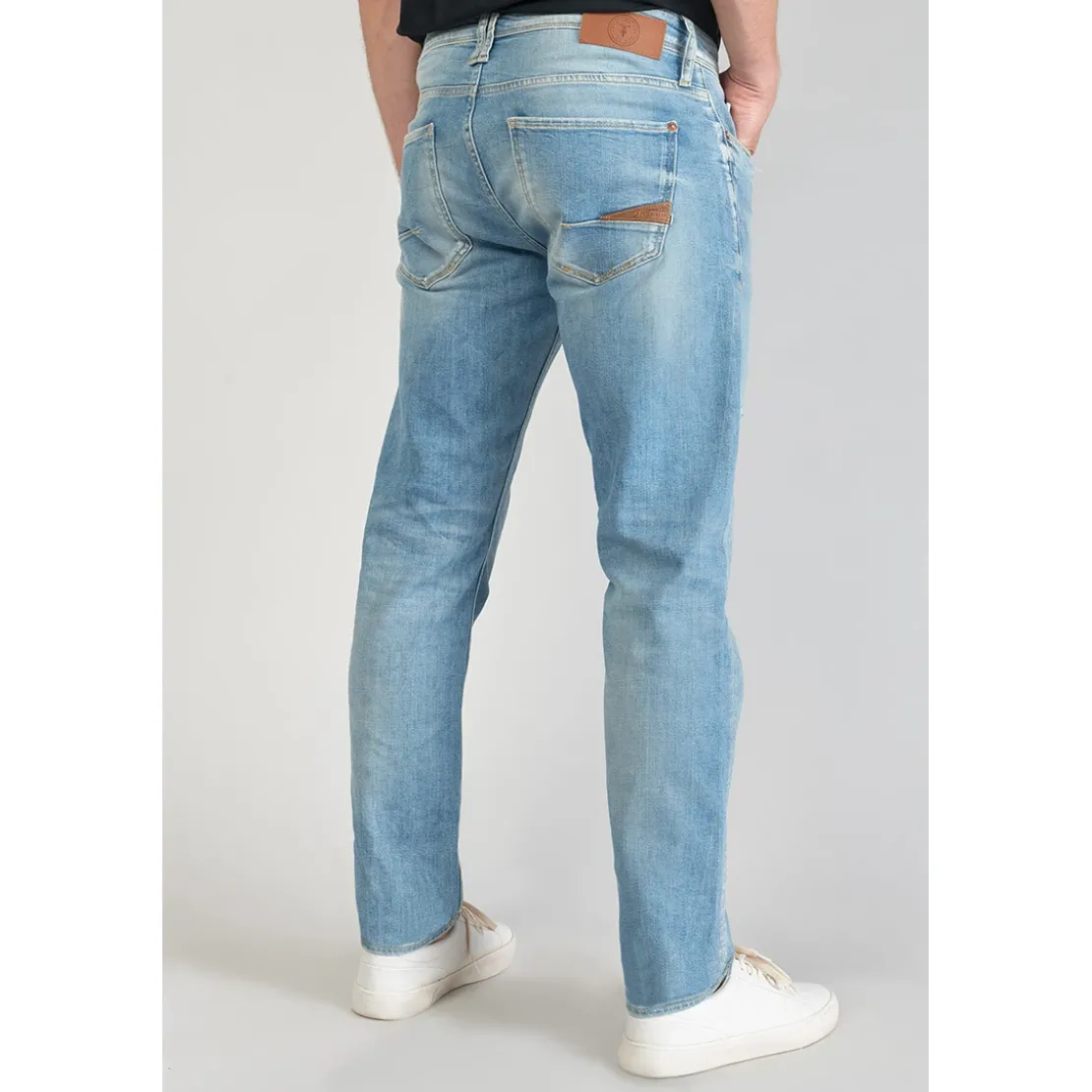 Le Temps des CerisesJeans regular, droit 700/17 relax, longueur 34 bleu en coton Kai