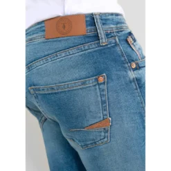 Le Temps des CerisesJeans regular, droit 800/60 loose, longueur 34 bleu en coton Alex