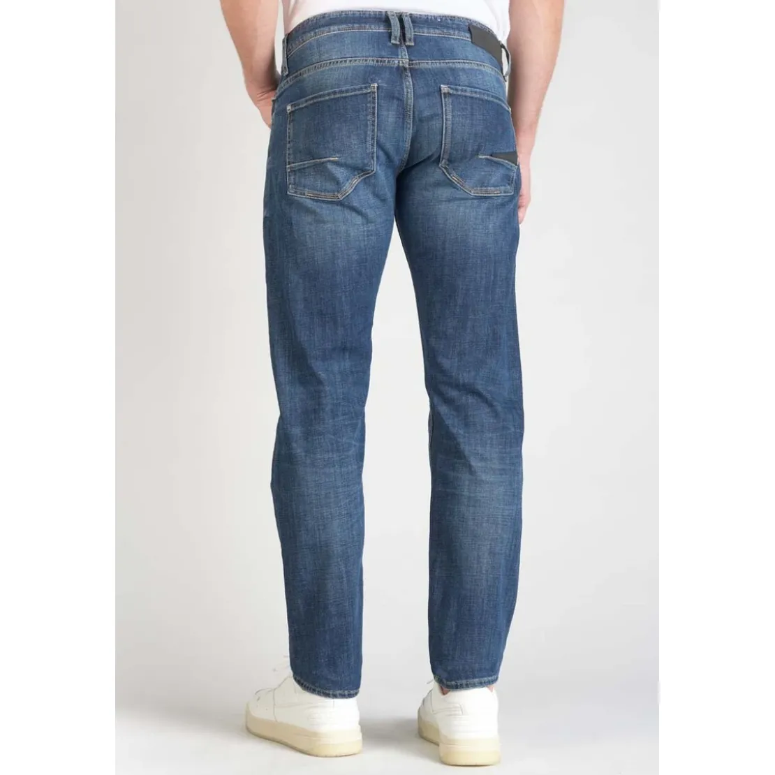 Le Temps des CerisesJeans regular, droit 700/17 relax, longueur 34 bleu en coton Sam