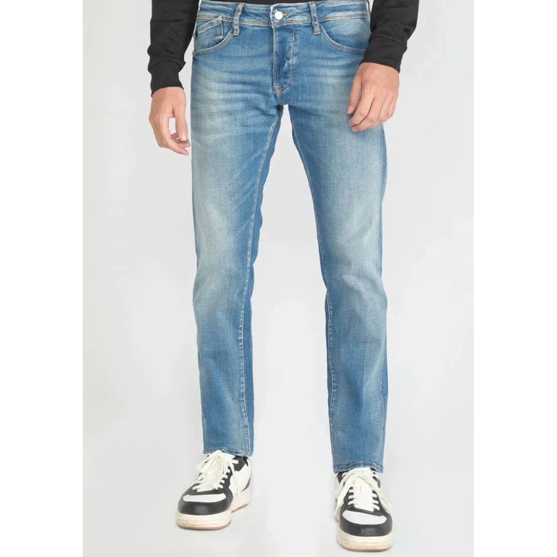 Le Temps des CerisesJeans slim stretch 700/11, longueur 34 bleu Trent