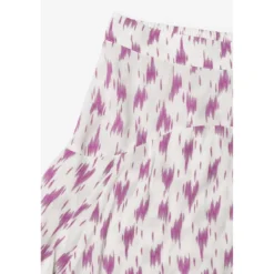 Le Temps des CerisesJupe fille, evasée, patineuse MARLIGI rose en viscose