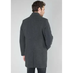 Le Temps des CerisesManteau en laine DORE - Noir