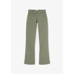 Le Temps des CerisesPantalon flare TAHIS kaki Lola