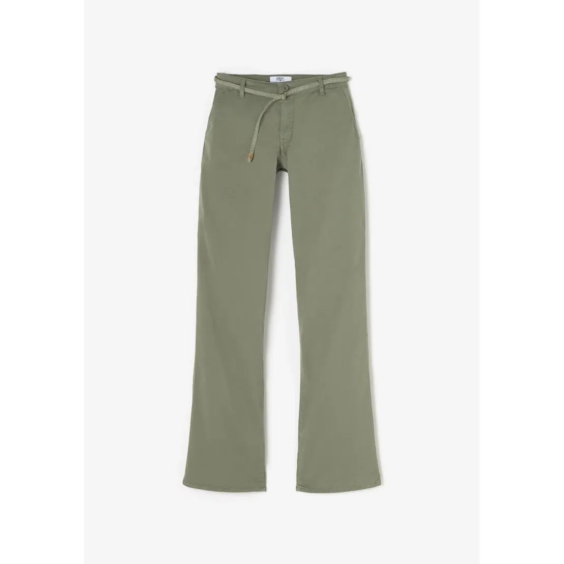 Le Temps des CerisesPantalon flare TAHIS kaki Lola