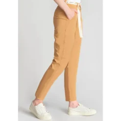 Le Temps des CerisesPantalon chino ARLO camel Vox en coton