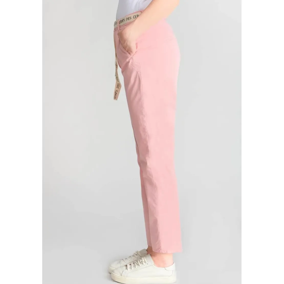 Le Temps des CerisesPantalon chino ARLO rose