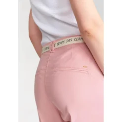 Le Temps des CerisesPantalon chino ARLO rose
