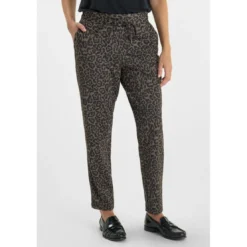 Le Temps des CerisesPantalon droite LEOPA marron Lane