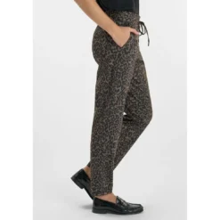 Le Temps des CerisesPantalon droite LEOPA marron Lane