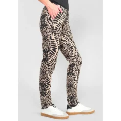 Le Temps des CerisesPantalon chino RODIN noir Nola en coton
