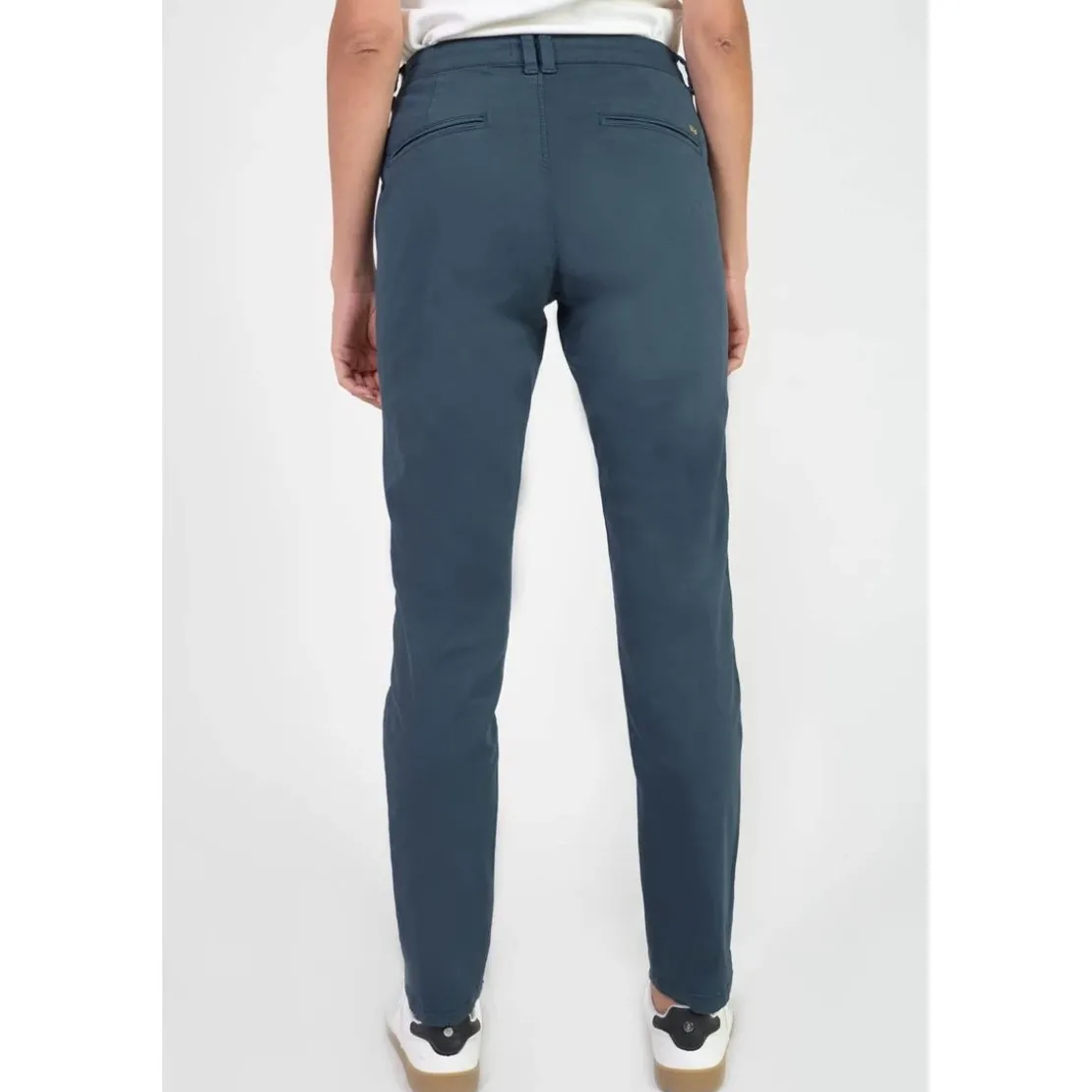 Le Temps des CerisesPantalon chino DYLI 7 bleu Léa Vox