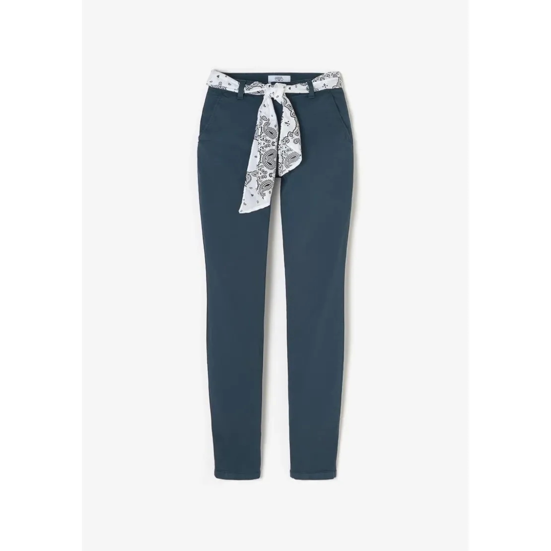 Le Temps des CerisesPantalon chino DYLI 7 bleu Léa Vox