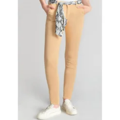 Le Temps des CerisesPantalon chino DYLI 5 beige sable