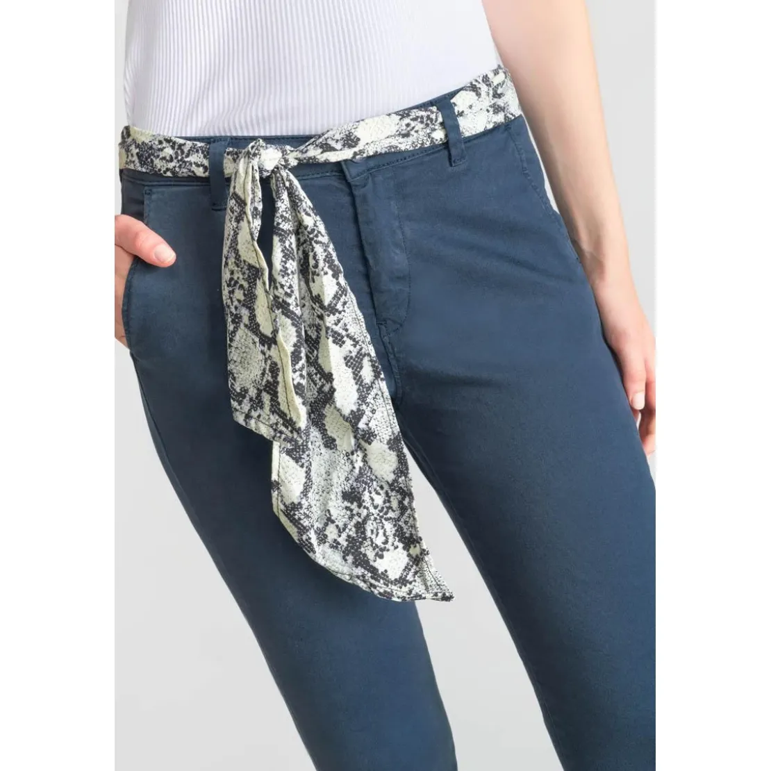 Le Temps des CerisesPantalon chino DYLI 5 bleu